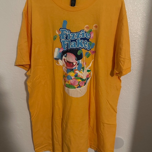 Sunset Overdrive Fizzy Flakes Graphic Tee 2014 San Diego Comic Con - Picture 2 of 4